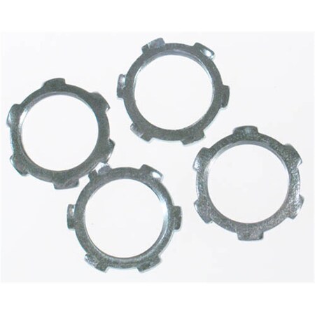 House .75 in. RGD Conduit Locknut, 4PK HO336054